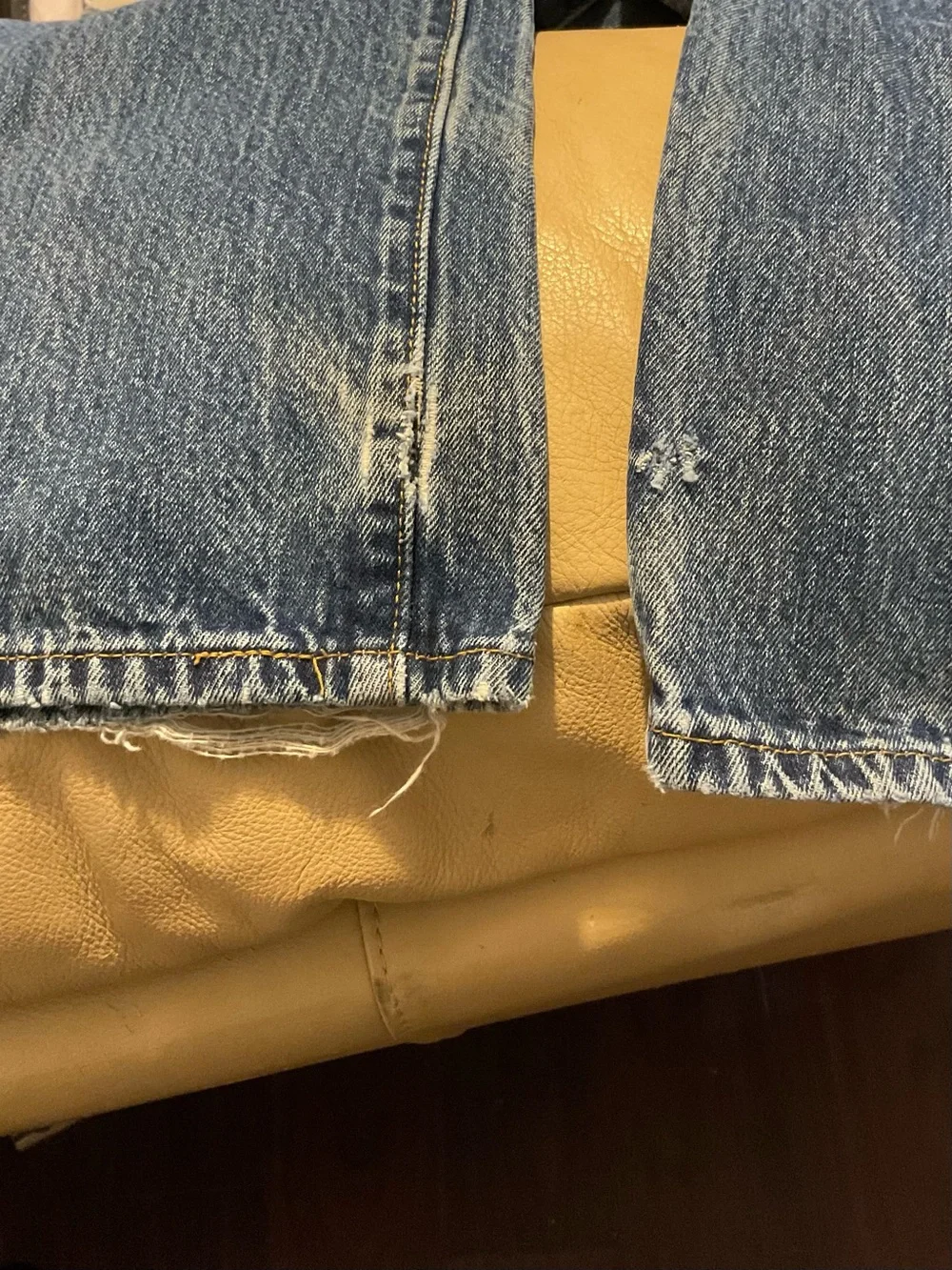 Levi’s 501 XX Vintage Men’s Jeans 32x36 Distressed Made in USA Style Blue